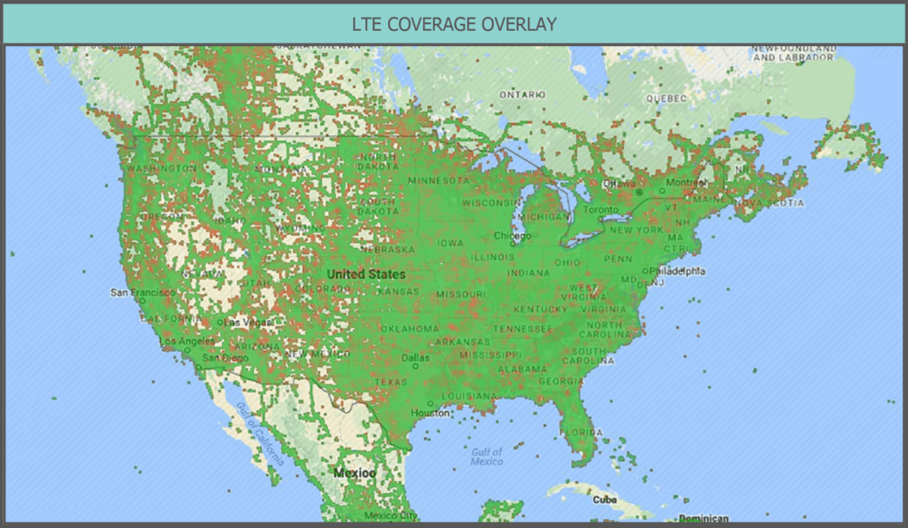 Cricket Wireless Coverage Map