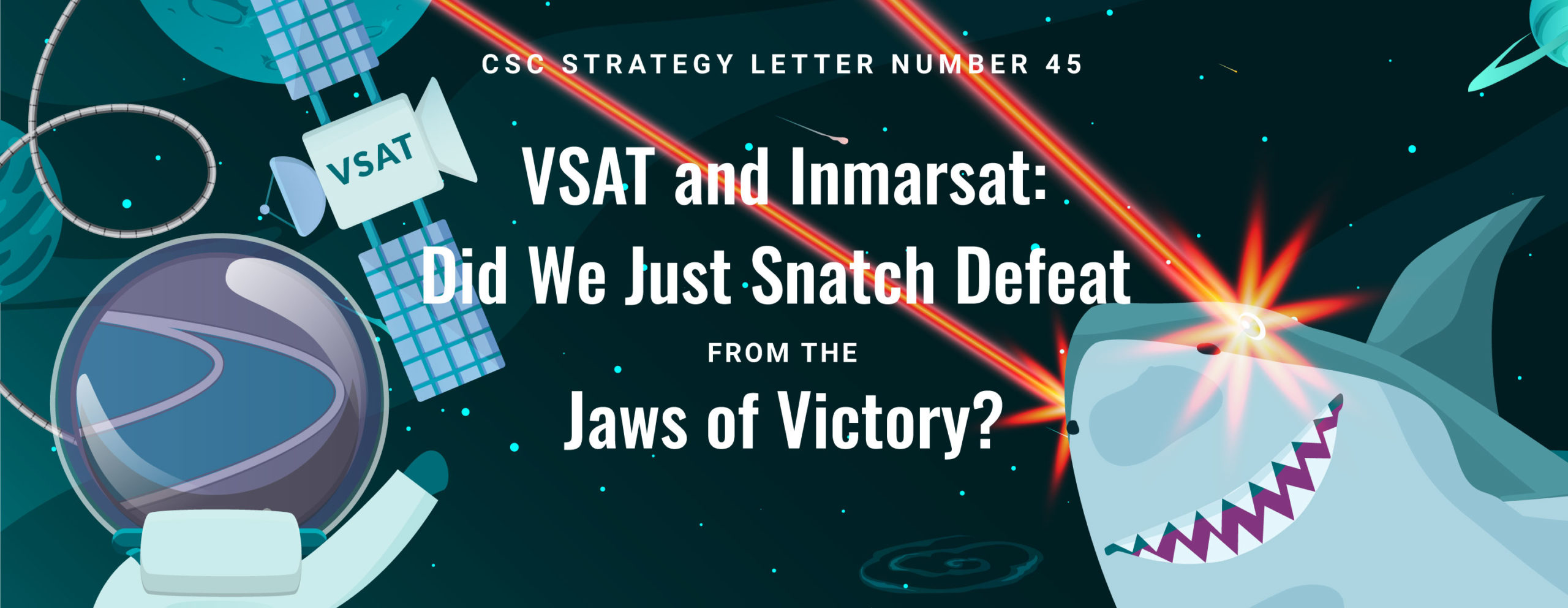 VSAT and Inmarsat: Did We Just Snatch Defeat from the Jaws of Victory? 